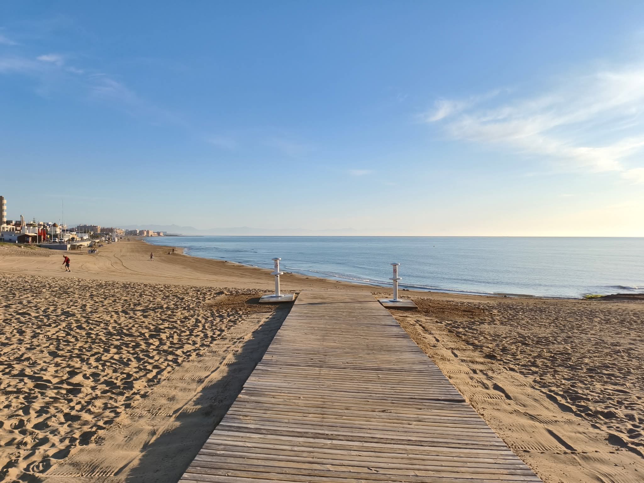 Panoramic sea view over La Mata beach near The Brisa Residence